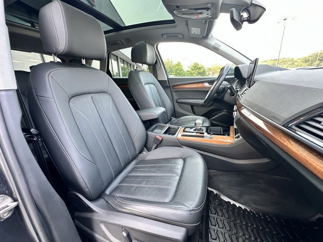 2022 Gray Audi Q5 45 S line Premium AWD SUV