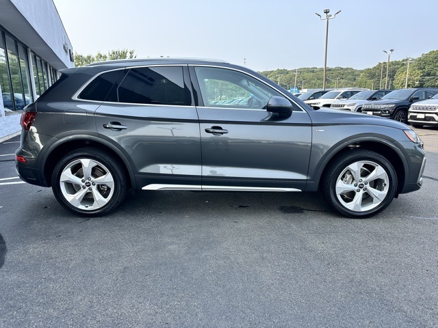 2022 Gray Audi Q5 45 S line Premium AWD SUV