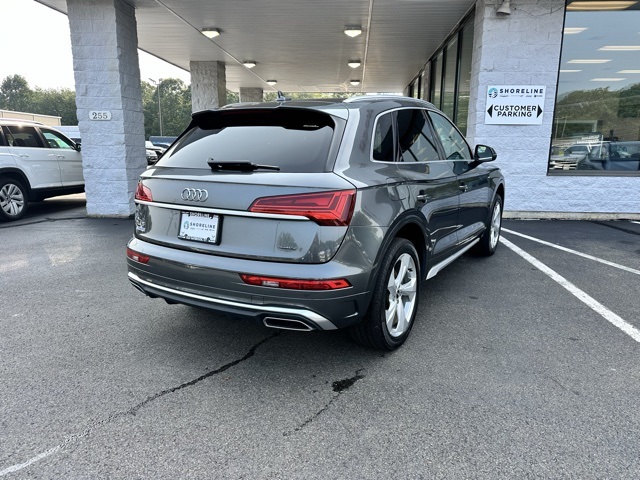 2022 Gray Audi Q5 45 S line Premium AWD SUV