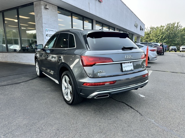 2022 Gray Audi Q5 45 S line Premium AWD SUV