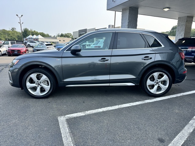 2022 Gray Audi Q5 45 S line Premium AWD SUV