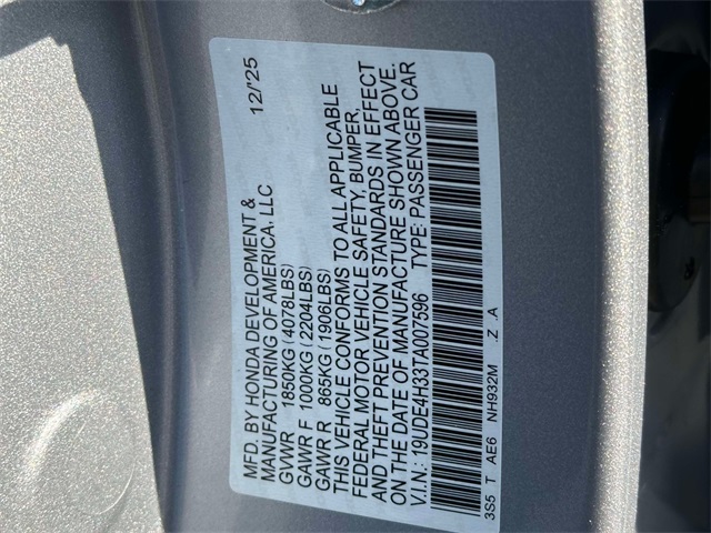 new 2026 Acura Integra car, priced at $37,145