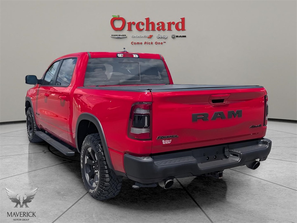 2022 Flame Red Clearcoat Ram 1500 Rebel 4X4 Truck