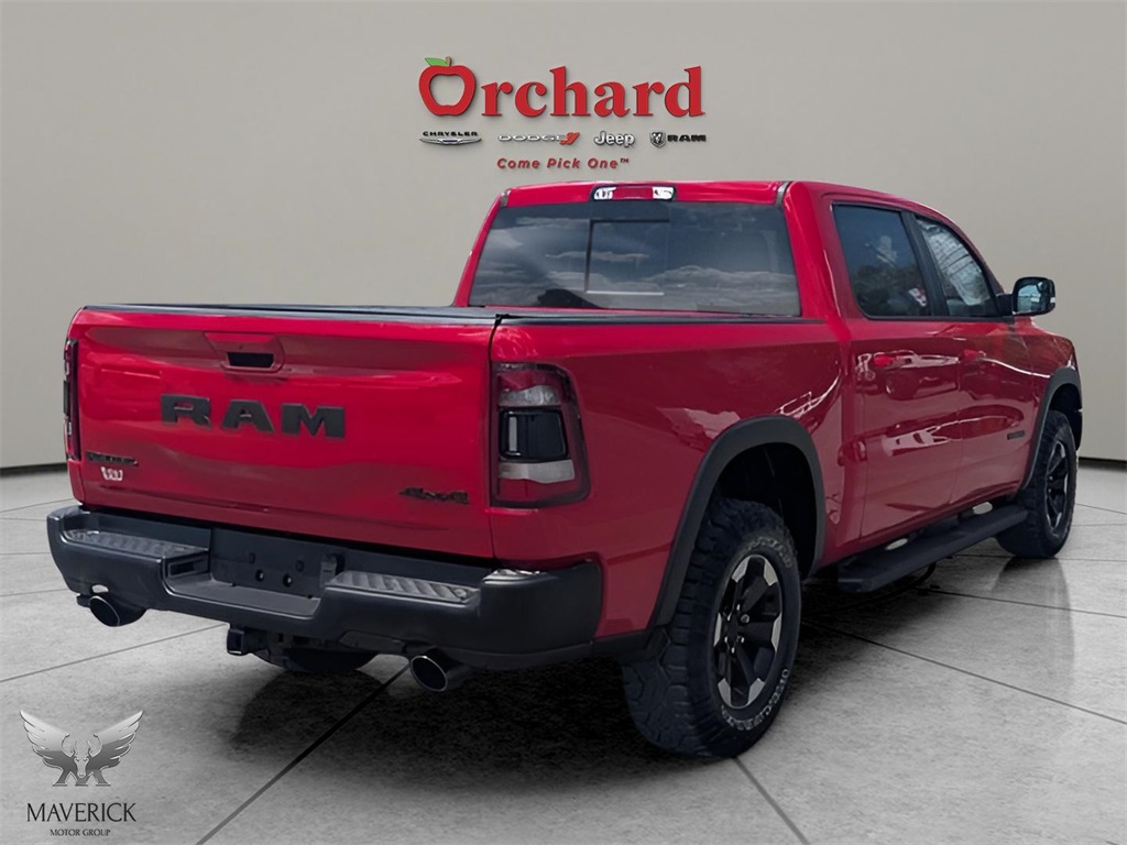 2022 Flame Red Clearcoat Ram 1500 Rebel 4X4 Truck