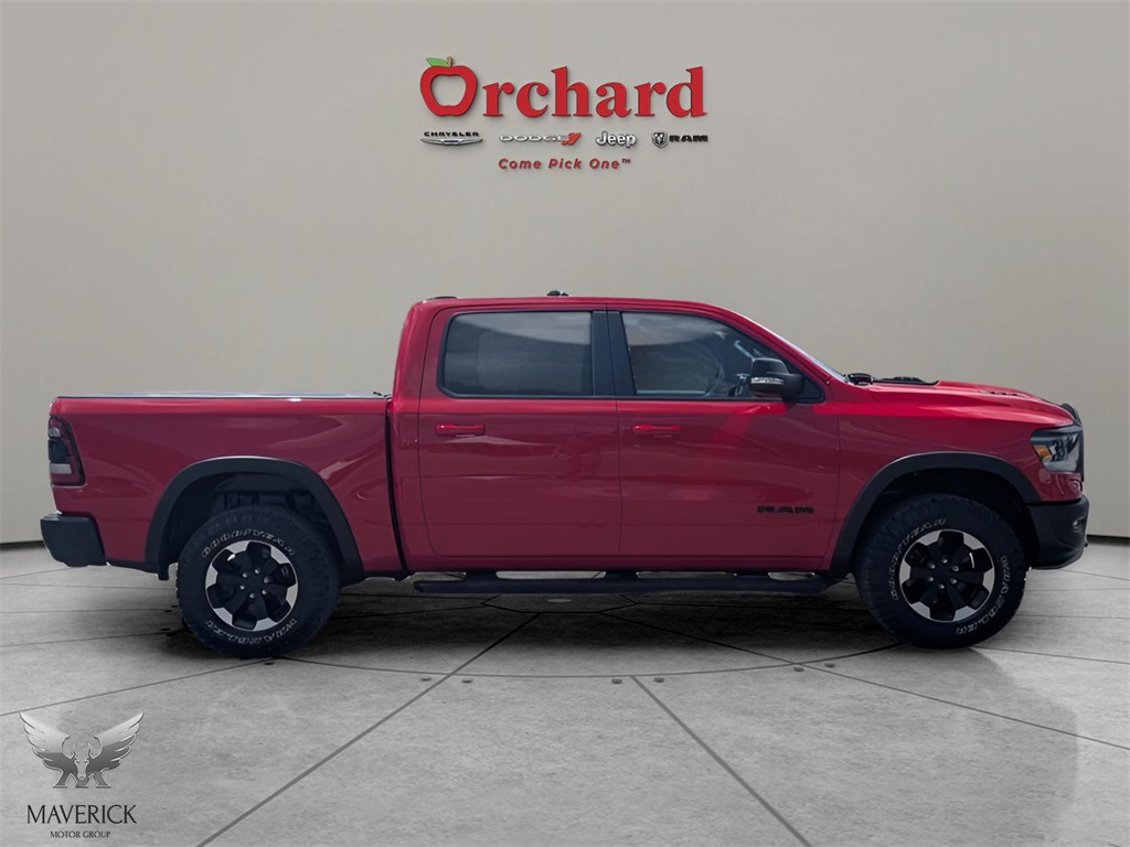 2022 Flame Red Clearcoat Ram 1500 Rebel 4X4 Truck