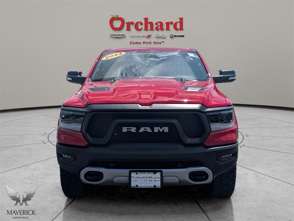 2022 Flame Red Clearcoat Ram 1500 Rebel 4X4 Truck