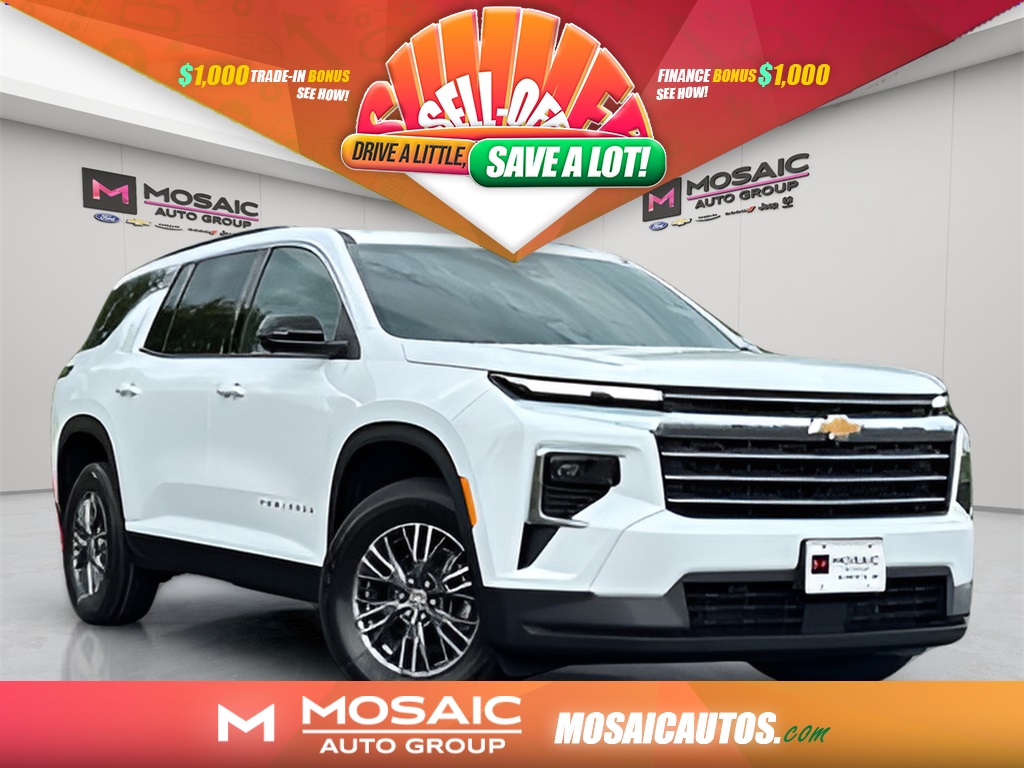 New 2026 Chevrolet Traverse LT SUVs