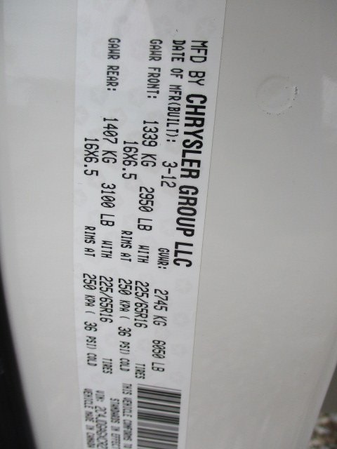 used 2012 Ram Cargo Van car, priced at $12,975