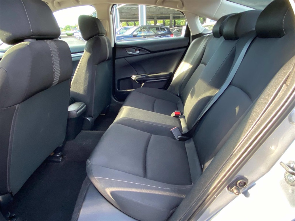 2019 Lunar Silver Metallic Honda Civic Sedan LX FWD Sedan