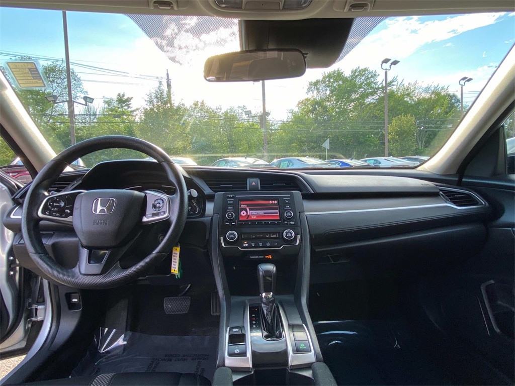 2019 Lunar Silver Metallic Honda Civic Sedan LX FWD Sedan