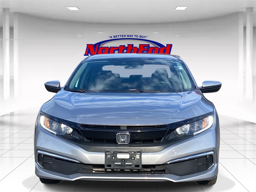 2019 Lunar Silver Metallic Honda Civic Sedan LX FWD Sedan