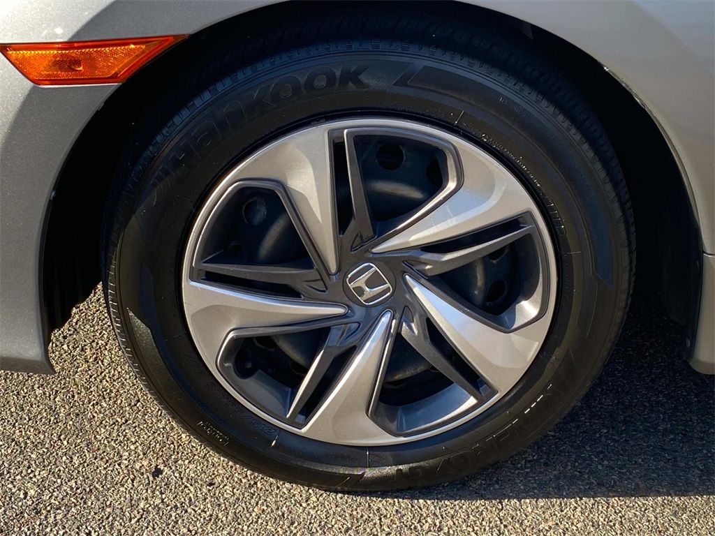 2019 Lunar Silver Metallic Honda Civic Sedan LX FWD Sedan