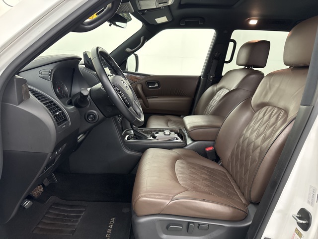 2022 Aspen White Tricoat Nissan Armada Platinum RWD SUV