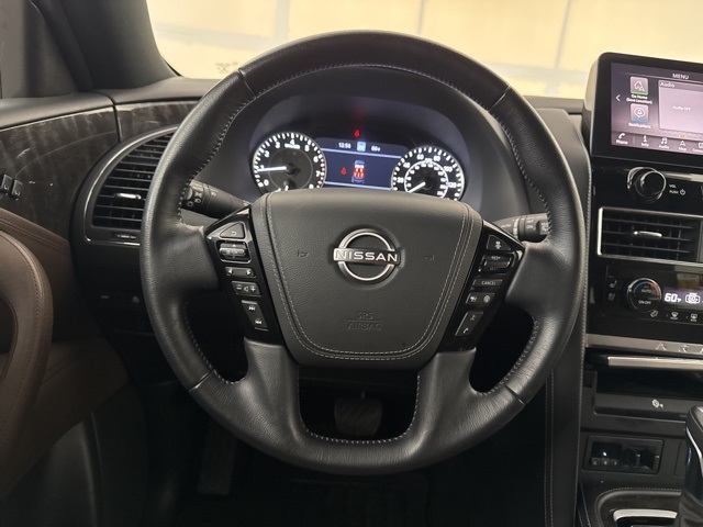 2022 Aspen White Tricoat Nissan Armada Platinum RWD SUV