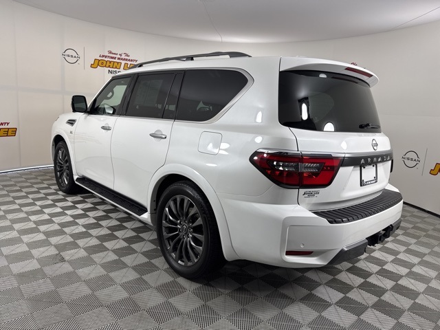 2022 Aspen White Tricoat Nissan Armada Platinum RWD SUV