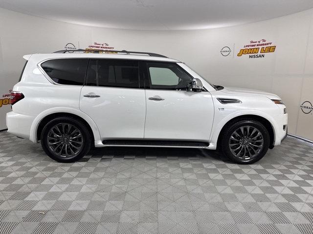 2022 Aspen White Tricoat Nissan Armada Platinum RWD SUV