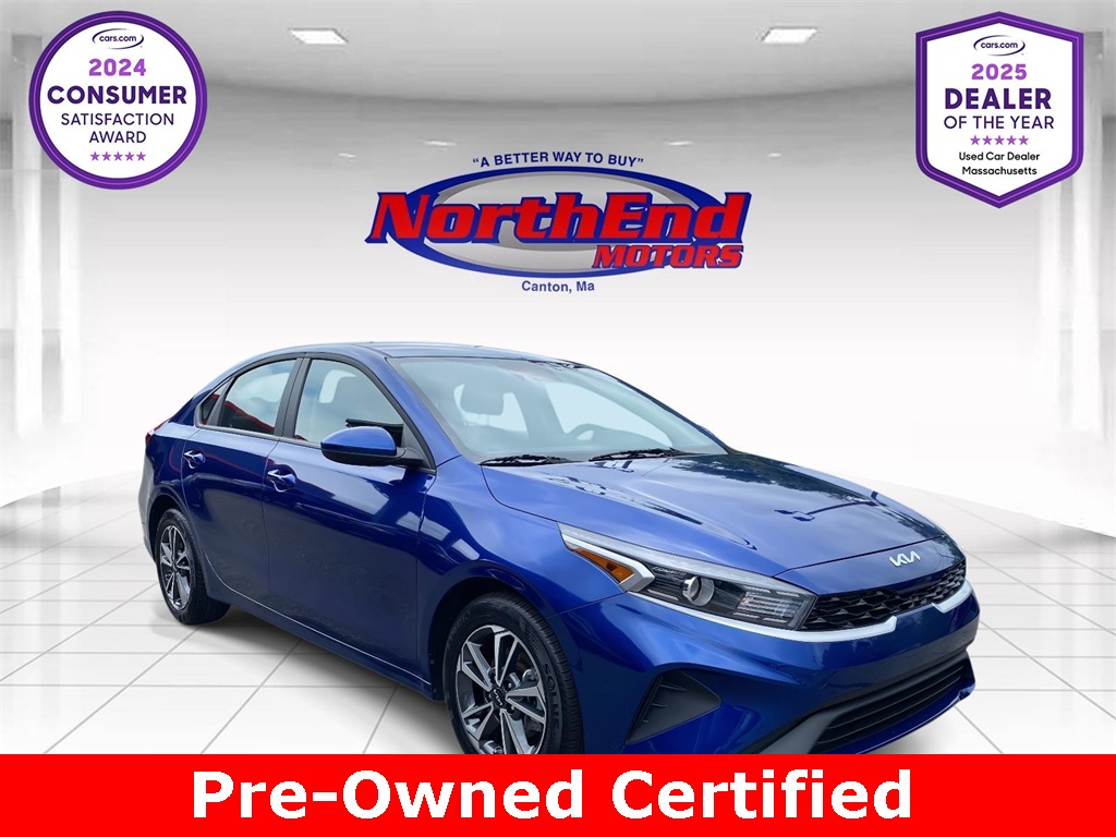 2024 Deep Sea Blue Kia Forte LXS FWD Sedan