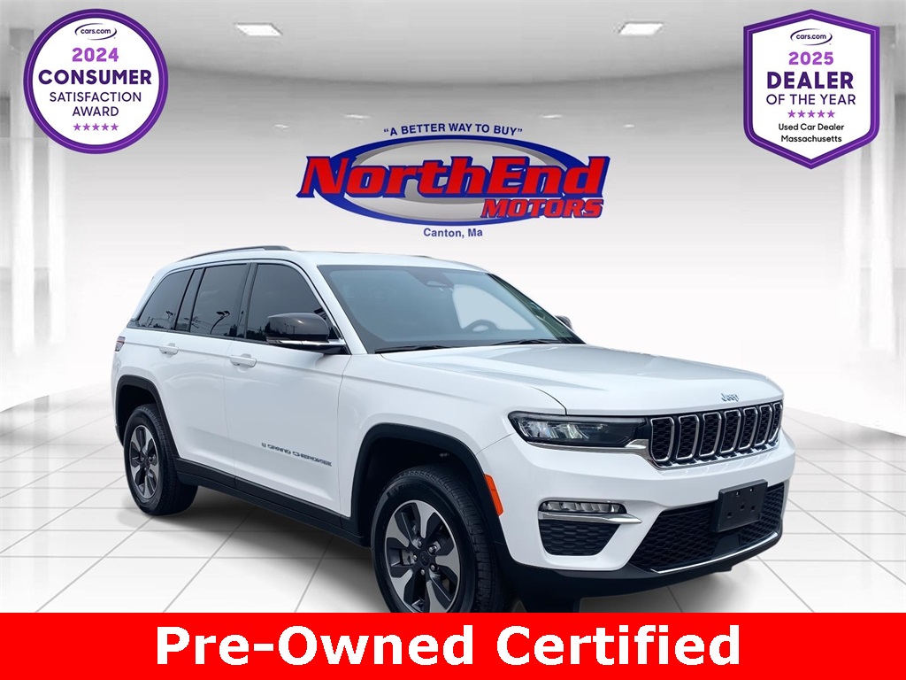 2024 Bright White Clearcoat Jeep Grand Cherokee 4xe 4xe 4X4 SUV