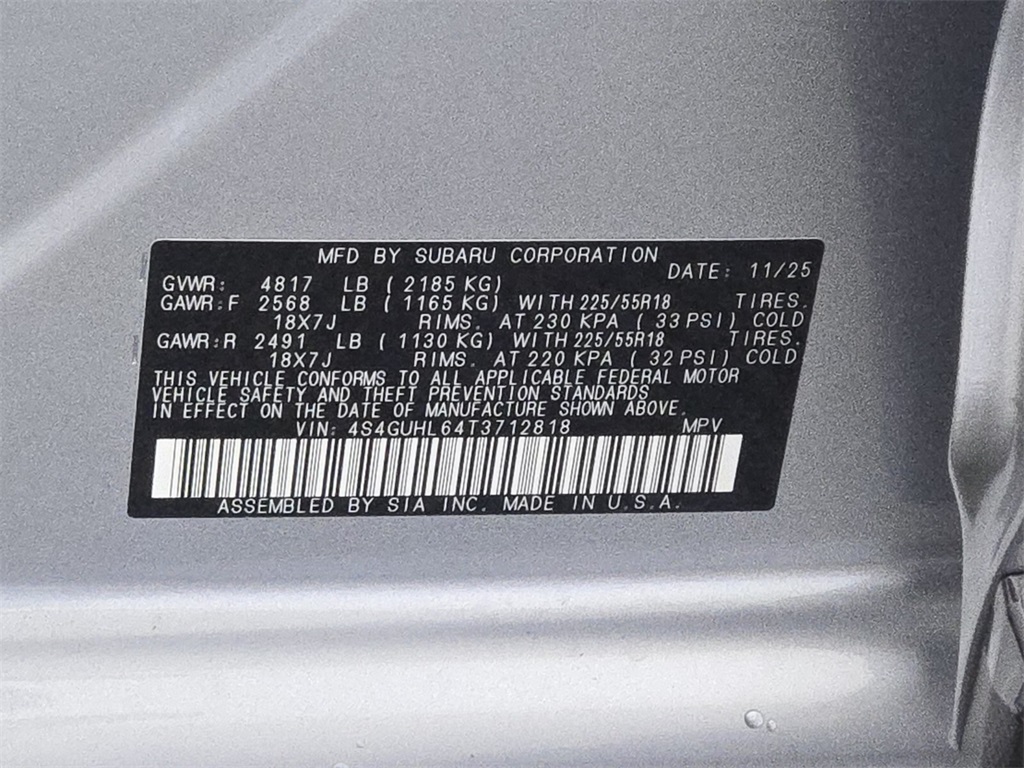 new 2026 Subaru Crosstrek car, priced at $35,256