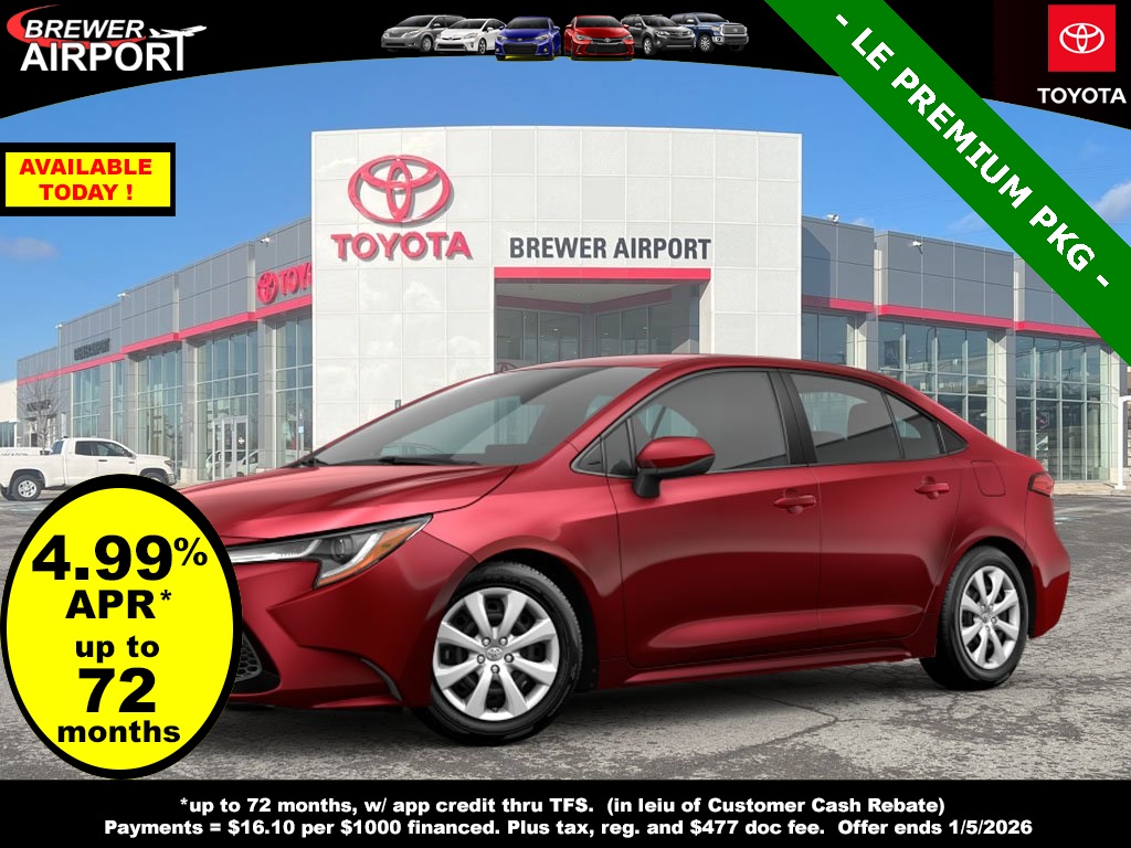 2026 Toyota Corolla LE's photo