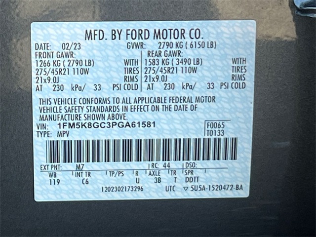 used 2023 Ford Explorer car, priced at $39,400