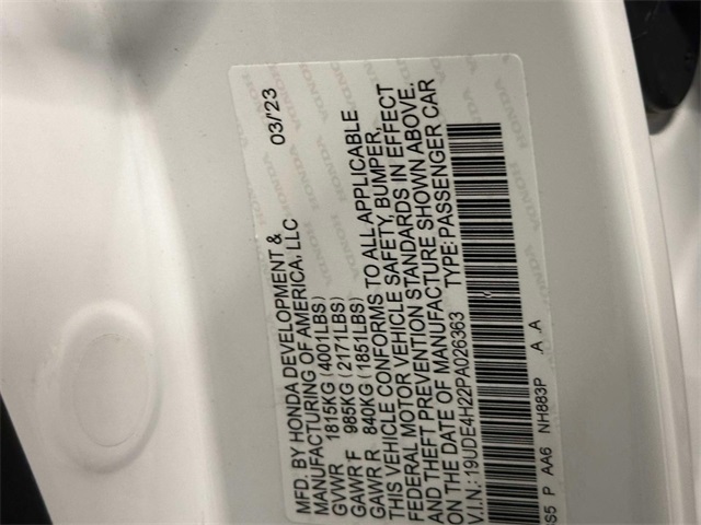 used 2023 Acura Integra car, priced at $24,236