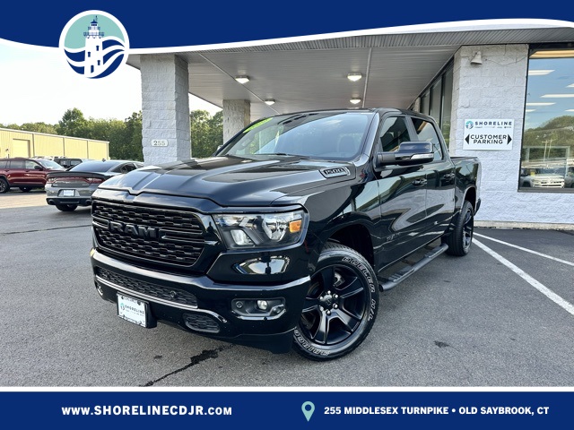2022 Diamond Black Crystal Pearlcoat Ram 1500 Big Horn/Lone Star Truck