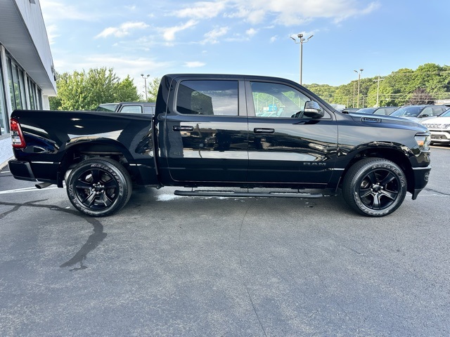 2022 Diamond Black Crystal Pearlcoat Ram 1500 Big Horn/Lone Star 4X4 Truck