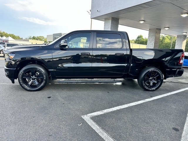 2022 Diamond Black Crystal Pearlcoat Ram 1500 Big Horn/Lone Star 4X4 Truck