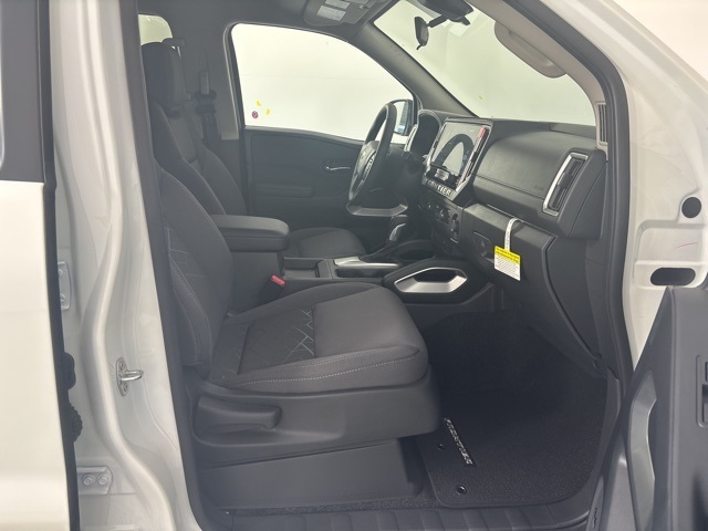 2025 Glacier White Nissan Frontier SV 4X4 Truck