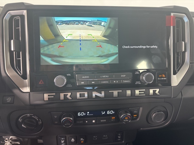2025 Glacier White Nissan Frontier SV 4X4 Truck