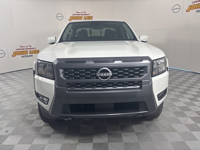 2025 Glacier White Nissan Frontier SV 4X4 Truck