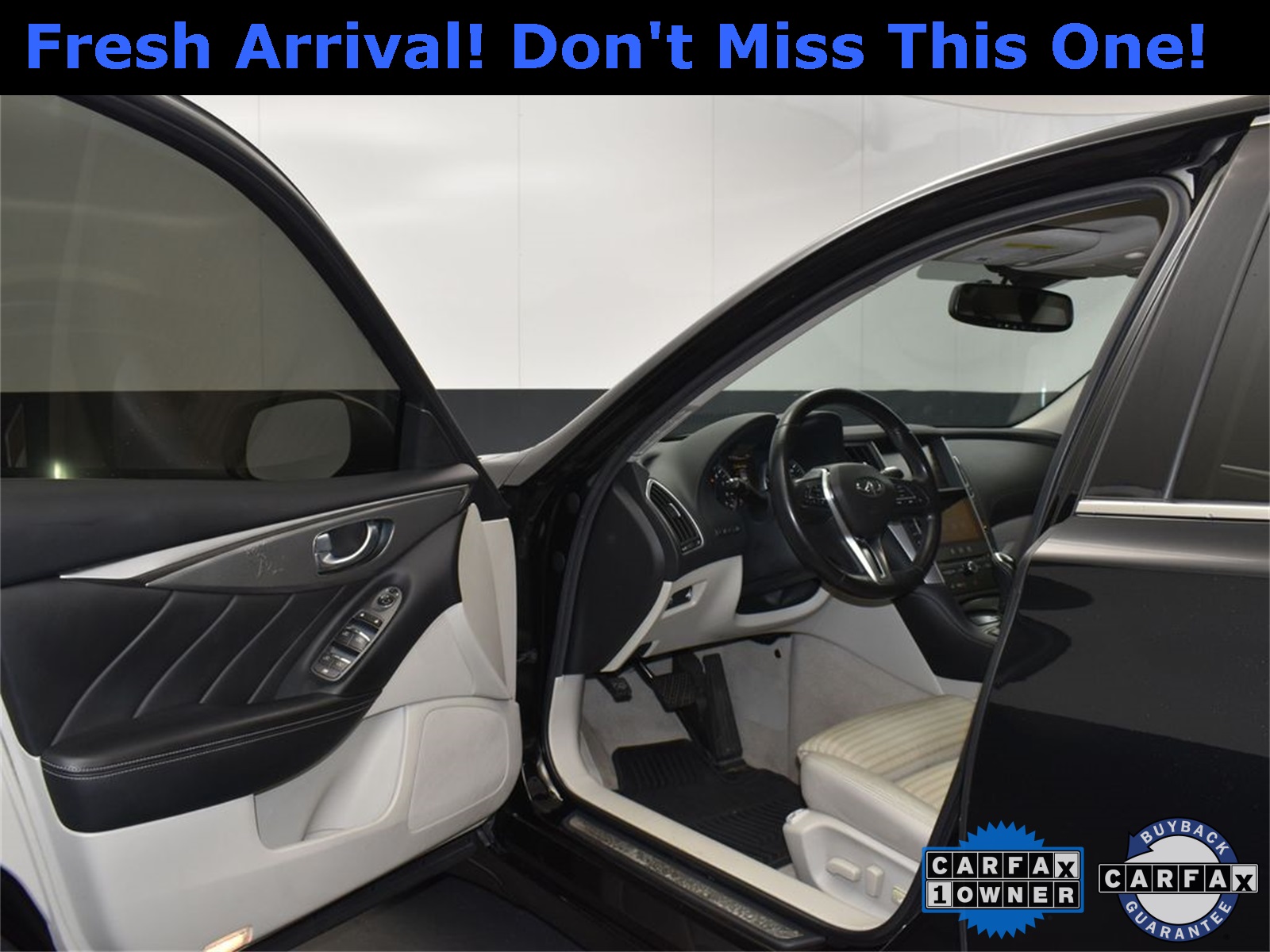 2018 Midnight Black INFINITI Q50 Sport AWD Sedan