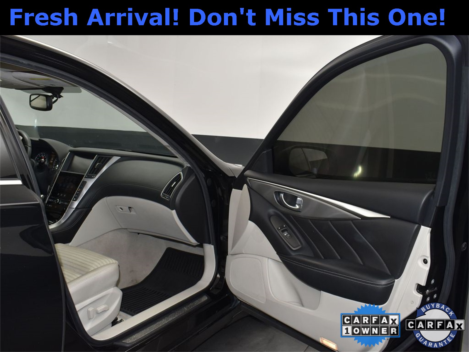 2018 Midnight Black INFINITI Q50 Sport AWD Sedan