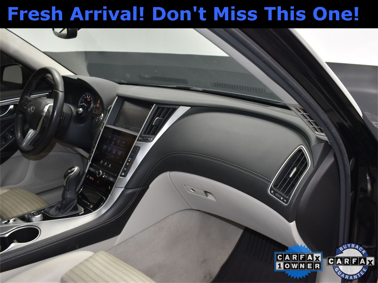2018 Midnight Black INFINITI Q50 Sport AWD Sedan