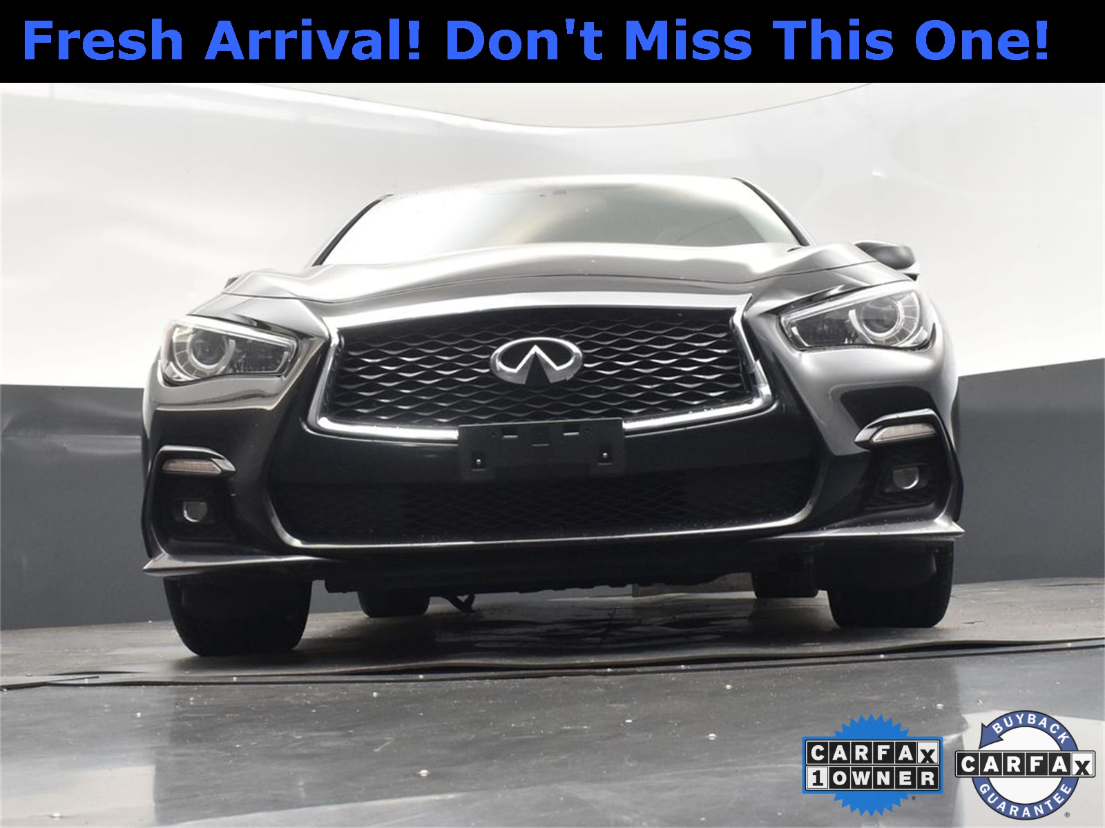 2018 Midnight Black INFINITI Q50 Sport AWD Sedan