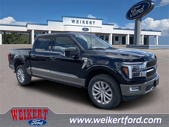 2025 Agate Black Metallic Ford F-150 King Ranch 4X4 Truck