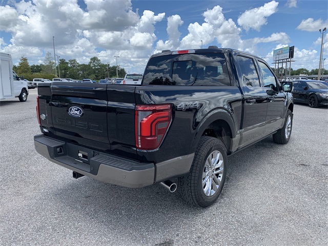 2025 Agate Black Metallic Ford F-150 King Ranch 4X4 Truck