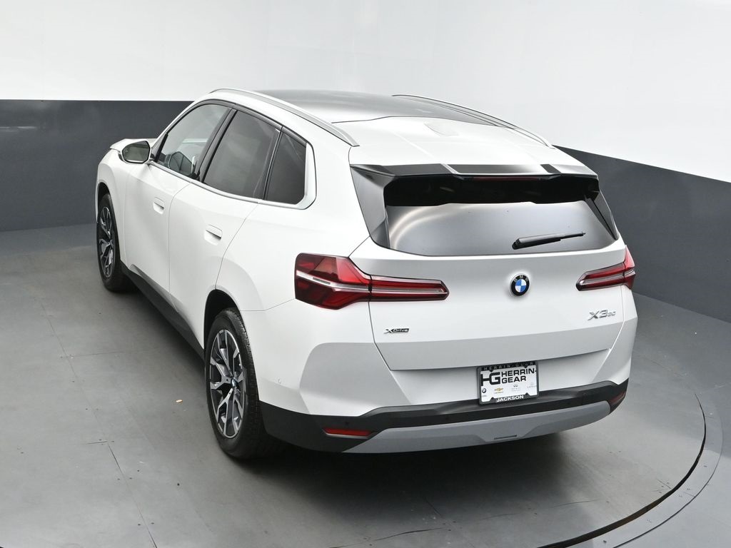 2025 Mineral White Metallic BMW X3 30 xDrive AWD SUV