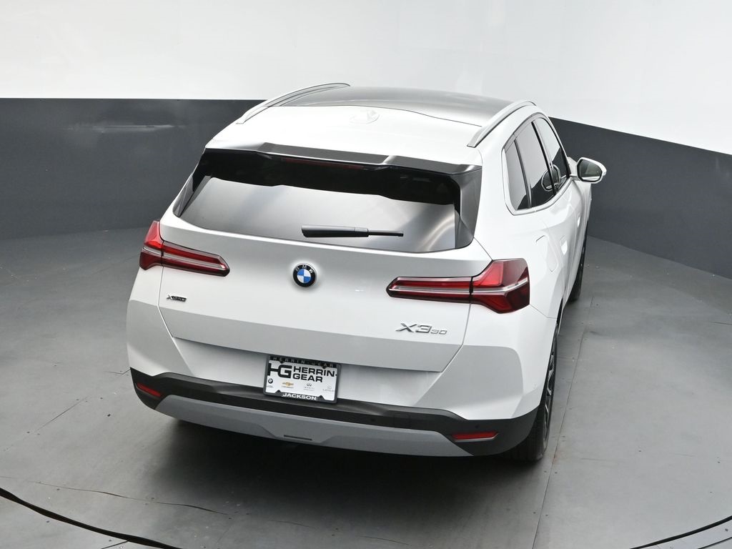 2025 Mineral White Metallic BMW X3 30 xDrive AWD SUV
