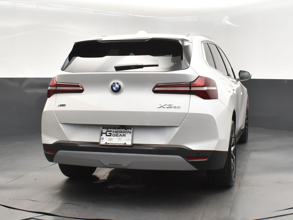 2025 Mineral White Metallic BMW X3 30 xDrive AWD SUV