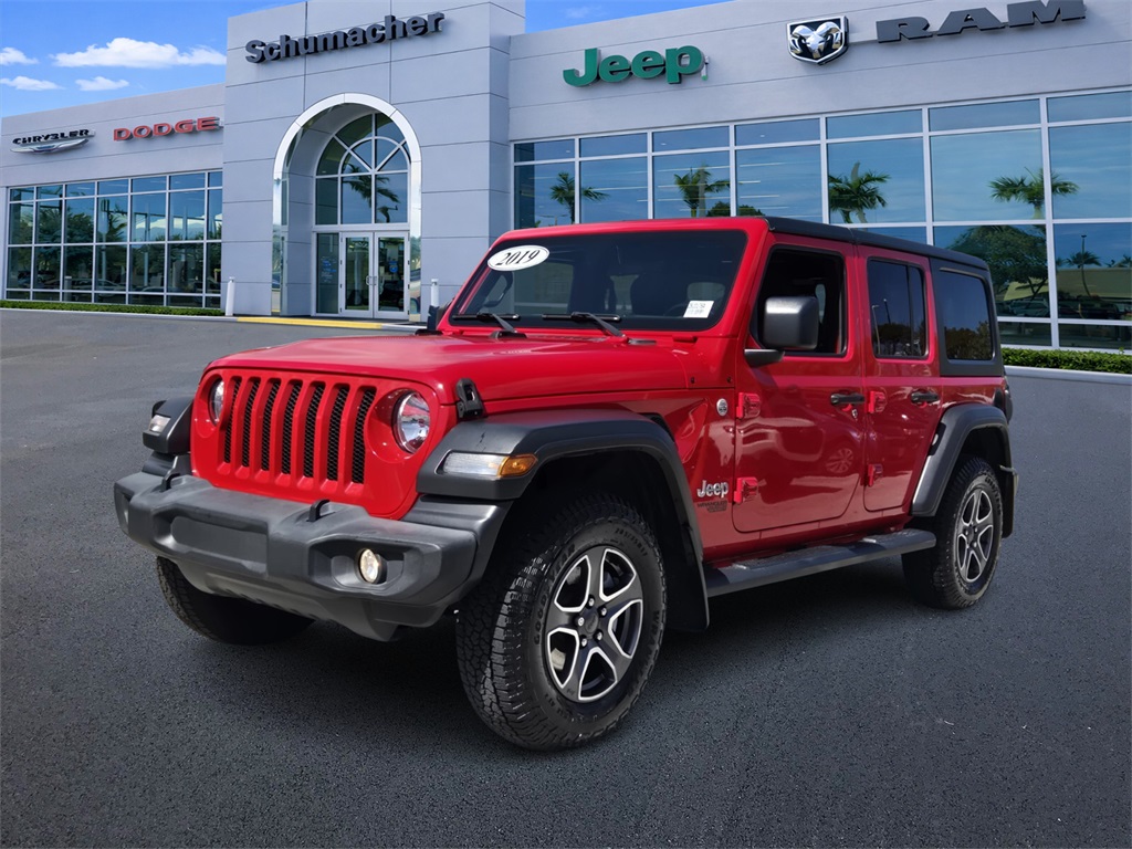 used 2019 Jeep Wrangler car, priced at $17,988
