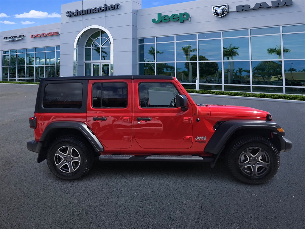 used 2019 Jeep Wrangler car, priced at $17,988