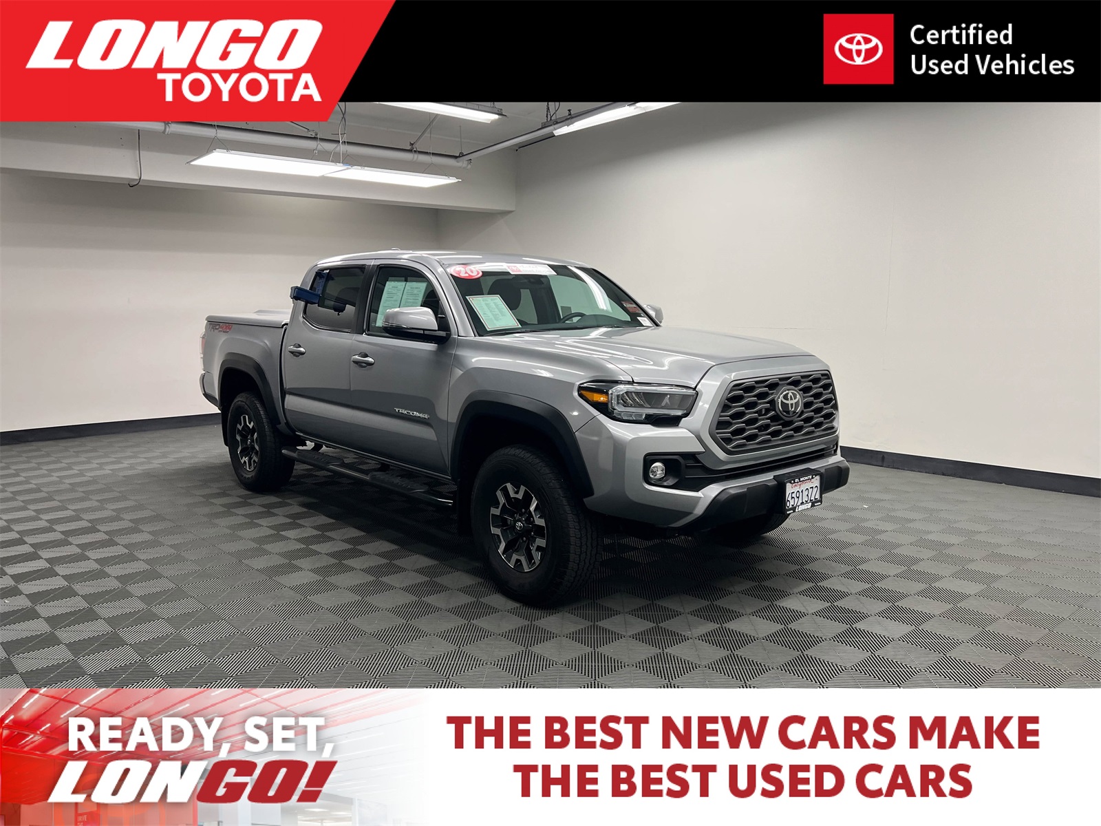 used 2020 Toyota Tacoma car, priced at $37,688