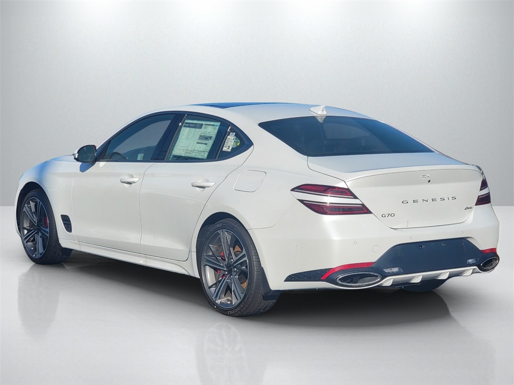 new 2025 Genesis G70 car, priced at $43,986