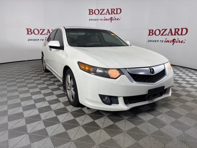 2010 White Acura TSX 2.4 FWD Sedan