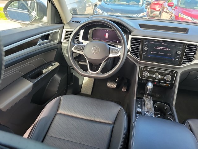 2022 Gray Volkswagen Atlas 3.6L V6 SE w/Technology AWD SUV