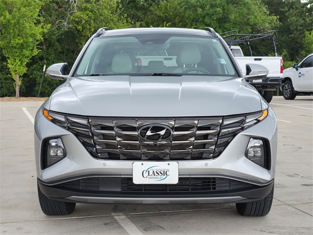 2022 Shimmering Silver Hyundai Tucson Limited FWD SUV