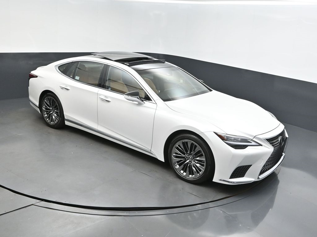 2023 White Pearl Lexus LS 500 Base RWD Sedan