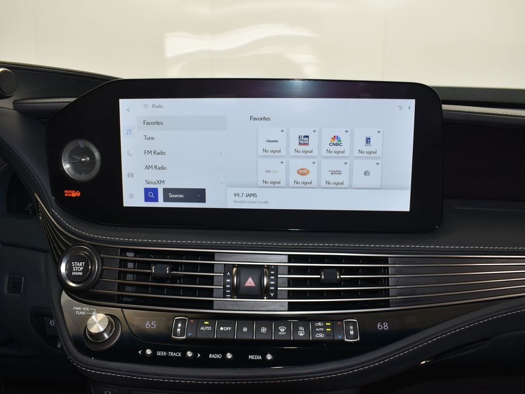 2023 White Pearl Lexus LS 500 Base RWD Sedan